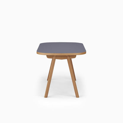 KUUM Table Oval  W1400 × D800 - メラミンネイビー / クーム テーブル