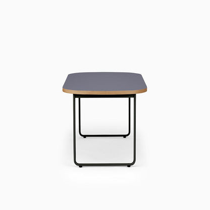 KUUM Table Oval  W1400 × D800 - メラミンネイビー / クーム テーブル