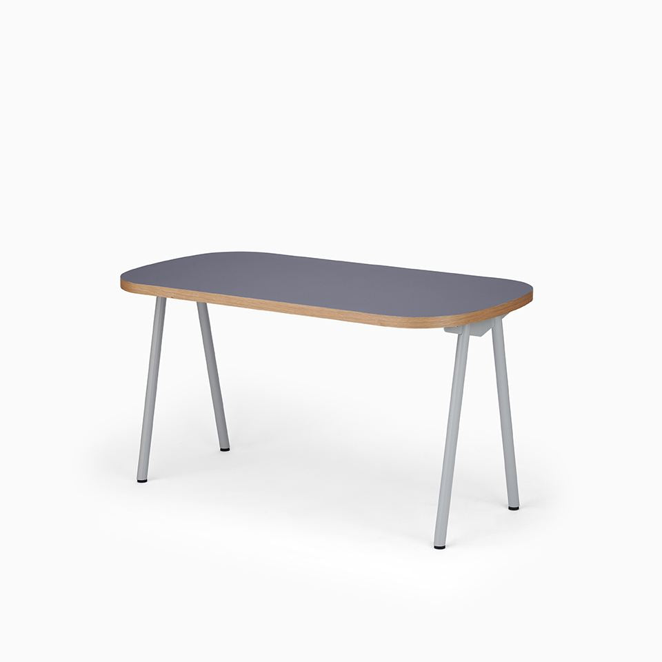 KUUM Table Oval  W1400 × D800 - メラミンネイビー / クーム テーブル