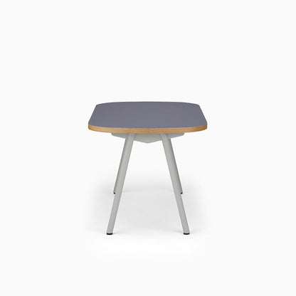 KUUM Table Oval  W1400 × D800 - メラミンネイビー / クーム テーブル