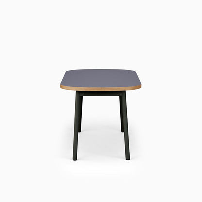 KUUM Table Oval  W1400 × D800 - メラミンネイビー / クーム テーブル