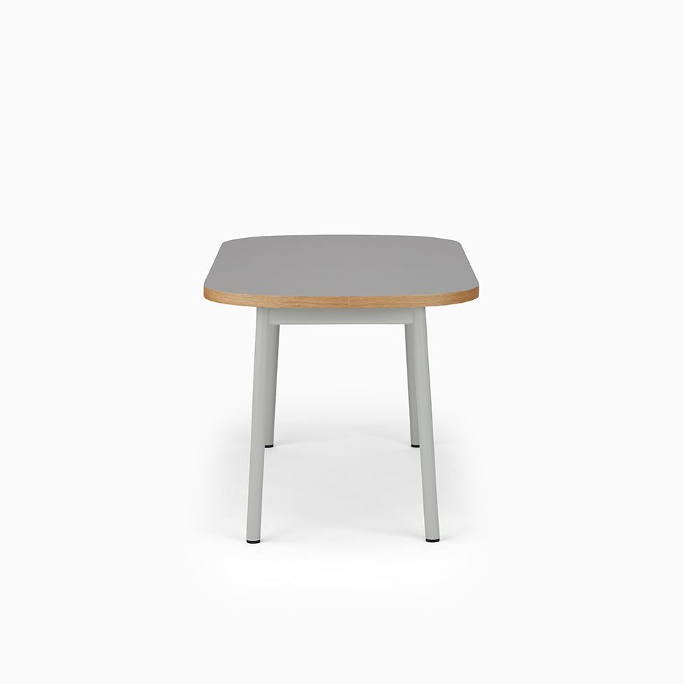 KUUM Table Oval  W1400 × D800 - メラミングレー / クーム テーブル