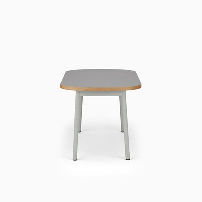 KUUM Table Oval  W1400 × D800 - メラミングレー / クーム テーブル