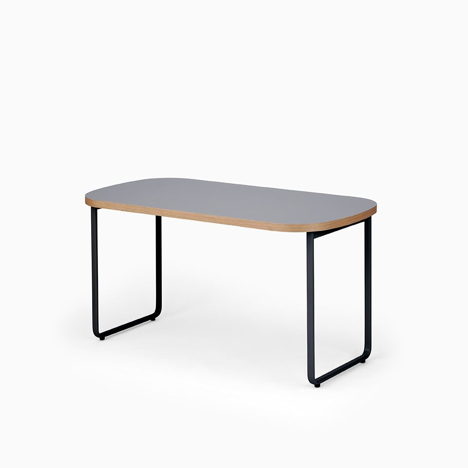 KUUM Table Oval  W1400 × D800 - メラミングレー / クーム テーブル