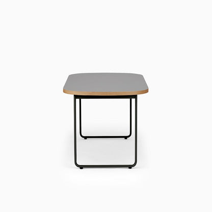 KUUM Table Oval  W1400 × D800 - メラミングレー / クーム テーブル