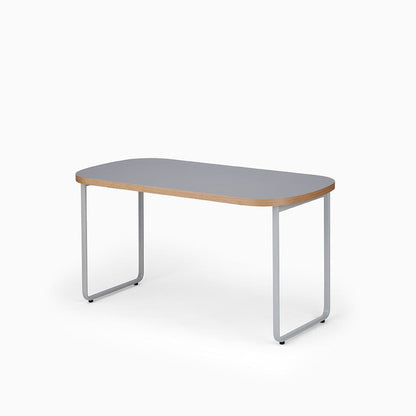 KUUM Table Oval  W1400 × D800 - メラミングレー / クーム テーブル
