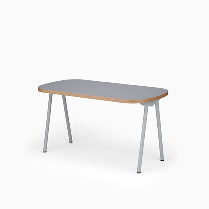 KUUM Table Oval  W1400 × D800 - メラミングレー / クーム テーブル