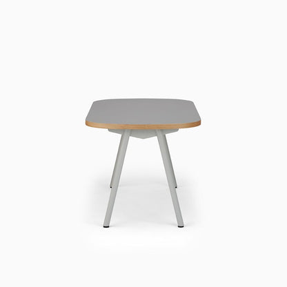KUUM Table Oval  W1400 × D800 - メラミングレー / クーム テーブル