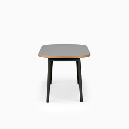 KUUM Table Oval  W1400 × D800 - メラミングレー / クーム テーブル