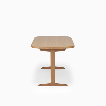 KUUM Table Oval  W1600 × D800 - オーク突板ナチュラル / クーム テーブル