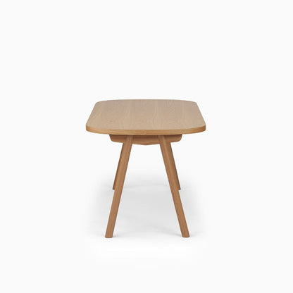 KUUM Table Oval  W1600 × D800 - オーク突板ナチュラル / クーム テーブル