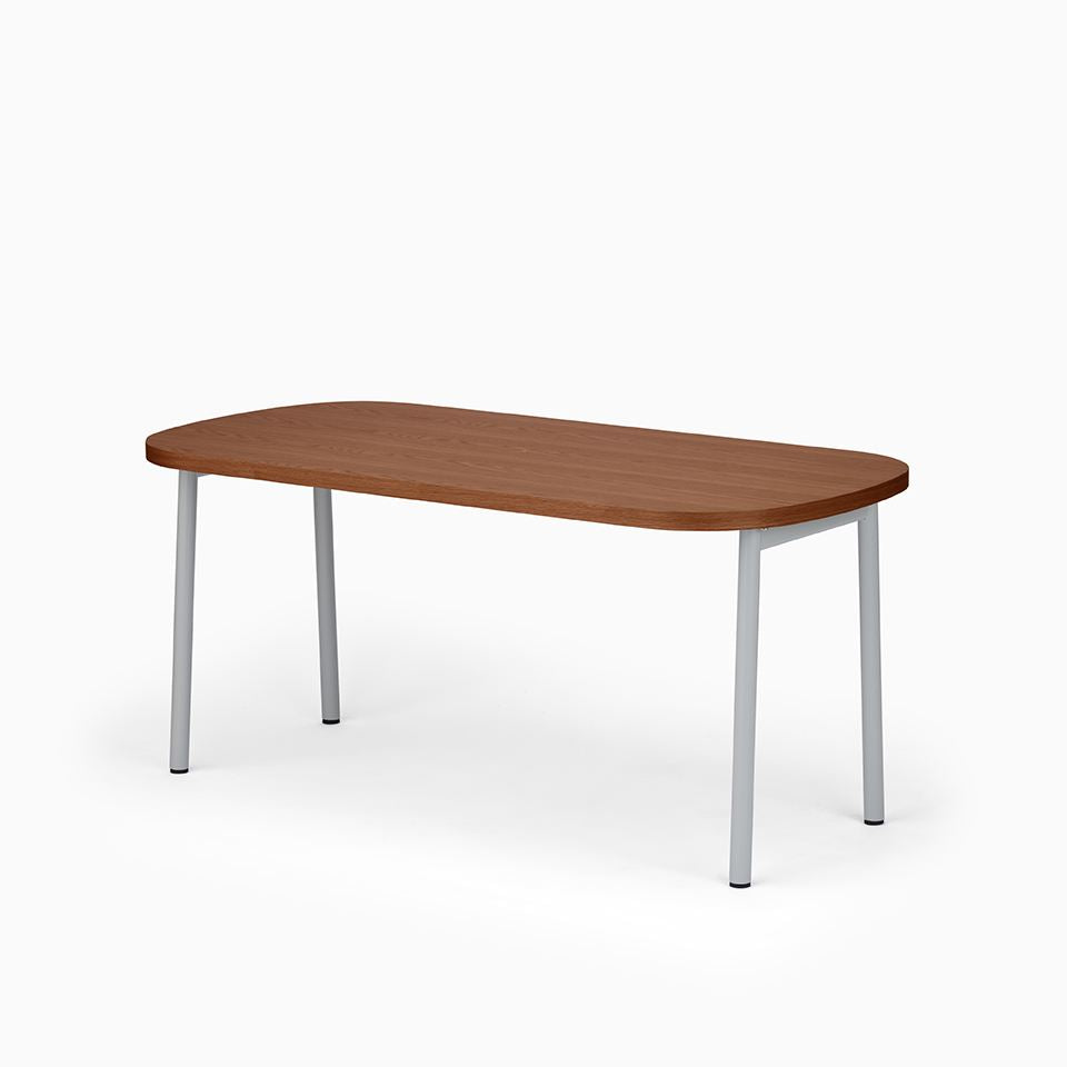 KUUM Table Oval  W1600 × D800 - オーク突板ブラウン / クーム テーブル