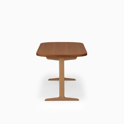 KUUM Table Oval  W1600 × D800 - オーク突板ブラウン / クーム テーブル