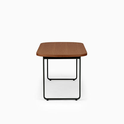 KUUM Table Oval  W1600 × D800 - オーク突板ブラウン / クーム テーブル