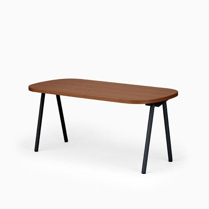 KUUM Table Oval  W1600 × D800 - オーク突板ブラウン / クーム テーブル