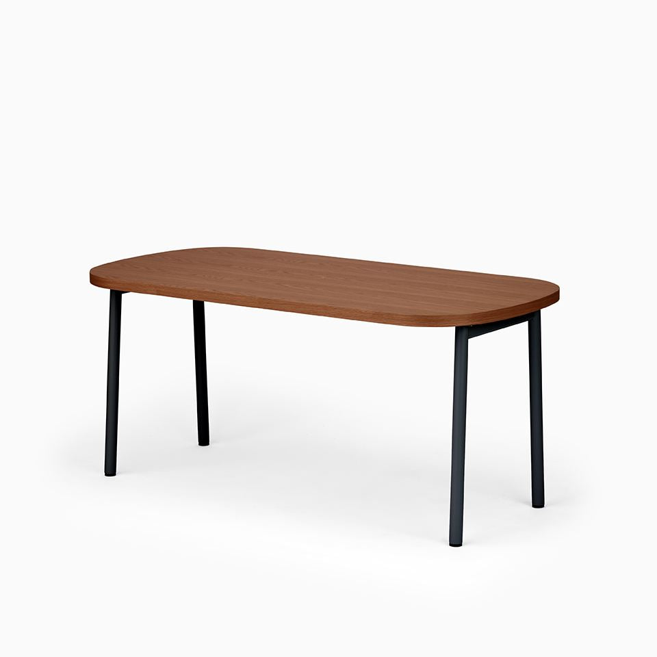 KUUM Table Oval  W1600 × D800 - オーク突板ブラウン / クーム テーブル