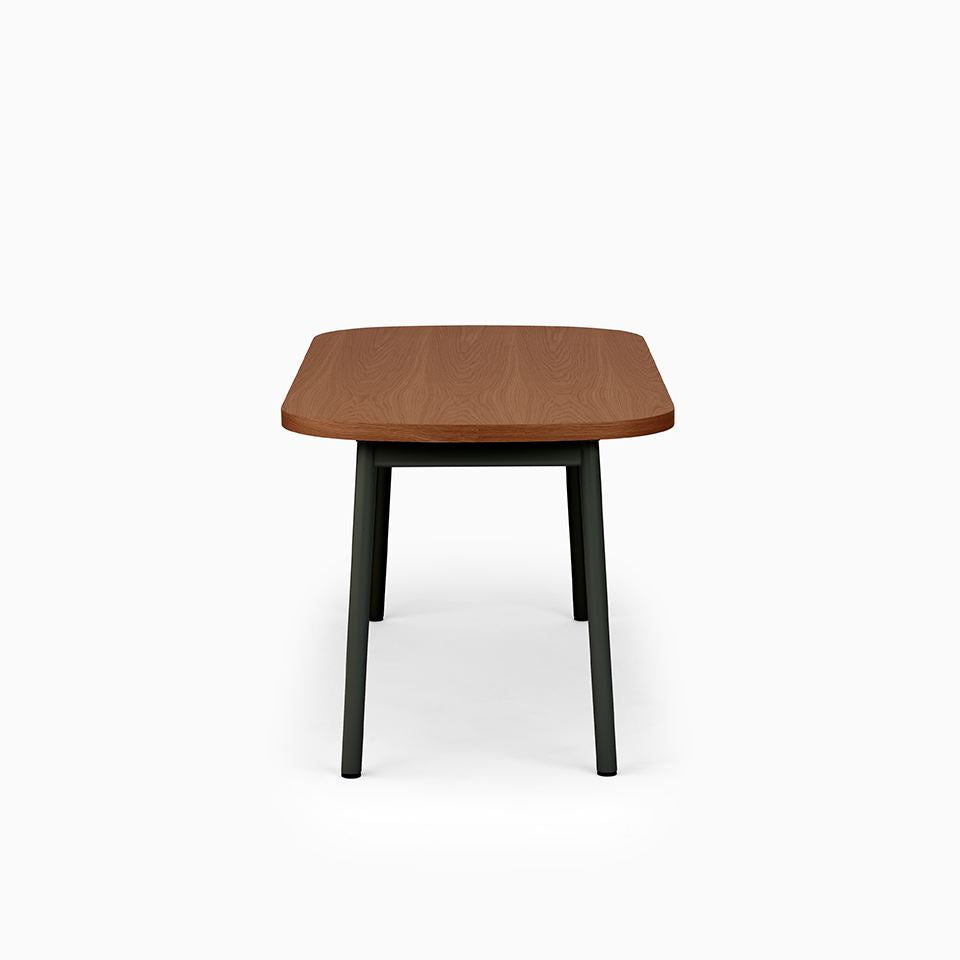 KUUM Table Oval  W1600 × D800 - オーク突板ブラウン / クーム テーブル