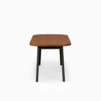 KUUM Table Oval  W1600 × D800 - オーク突板ブラウン / クーム テーブル