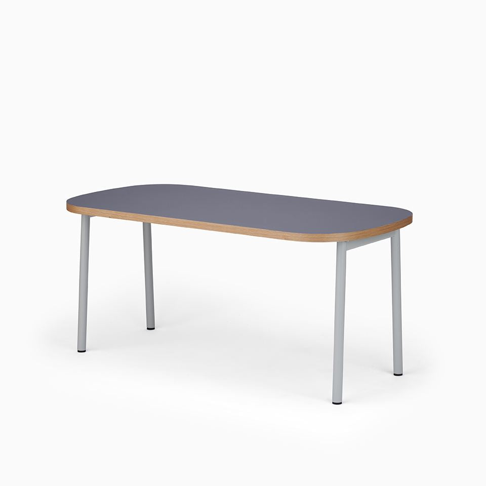 KUUM Table Oval  W1600 × D800 - メラミンネイビー / クーム テーブル