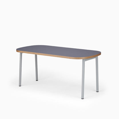 KUUM Table Oval  W1600 × D800 - メラミンネイビー / クーム テーブル