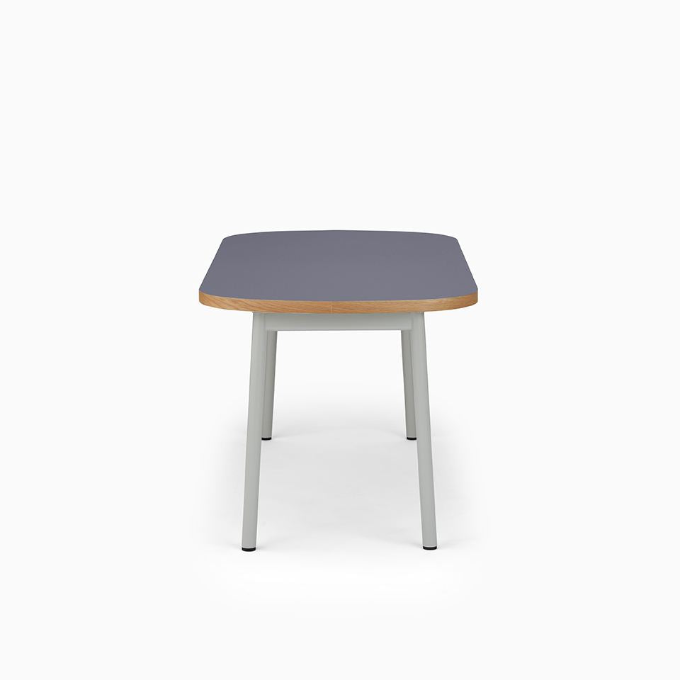 KUUM Table Oval  W1600 × D800 - メラミンネイビー / クーム テーブル
