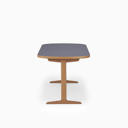 KUUM Table Oval  W1600 × D800 - メラミンネイビー / クーム テーブル