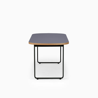 KUUM Table Oval  W1600 × D800 - メラミンネイビー / クーム テーブル