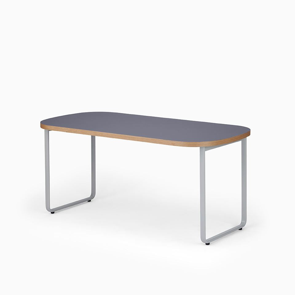 KUUM Table Oval  W1600 × D800 - メラミンネイビー / クーム テーブル
