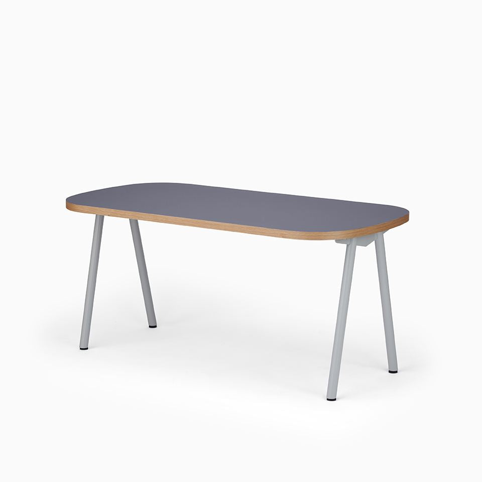 KUUM Table Oval  W1600 × D800 - メラミンネイビー / クーム テーブル