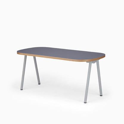 KUUM Table Oval  W1600 × D800 - メラミンネイビー / クーム テーブル