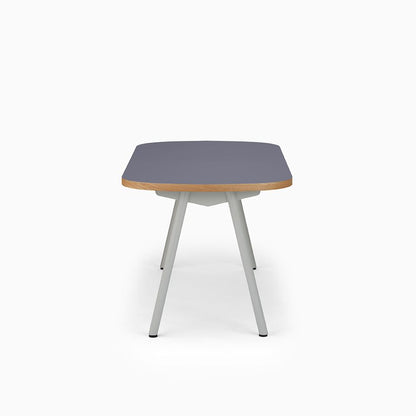 KUUM Table Oval  W1600 × D800 - メラミンネイビー / クーム テーブル