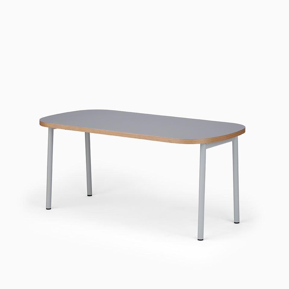 KUUM Table Oval  W1600 × D800 - メラミングレー / クーム テーブル