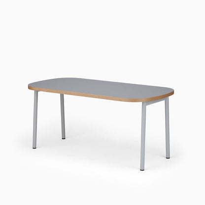 KUUM Table Oval  W1600 × D800 - メラミングレー / クーム テーブル