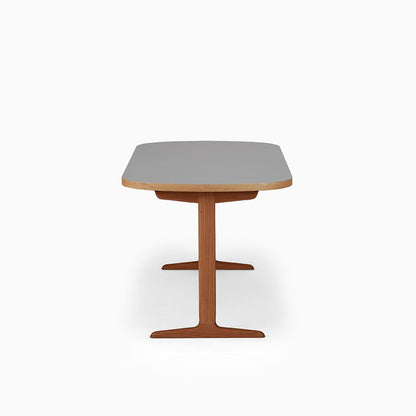 KUUM Table Oval  W1600 × D800 - メラミングレー / クーム テーブル