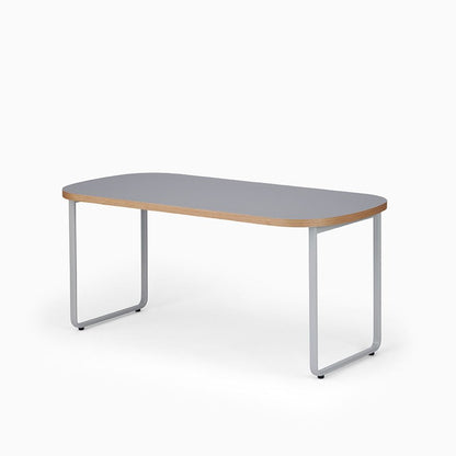 KUUM Table Oval  W1600 × D800 - メラミングレー / クーム テーブル