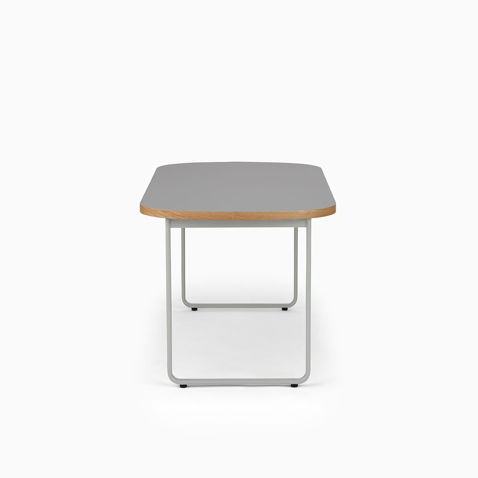 KUUM Table Oval  W1600 × D800 - メラミングレー / クーム テーブル