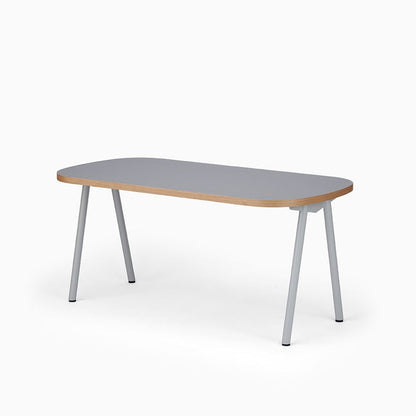 KUUM Table Oval  W1600 × D800 - メラミングレー / クーム テーブル