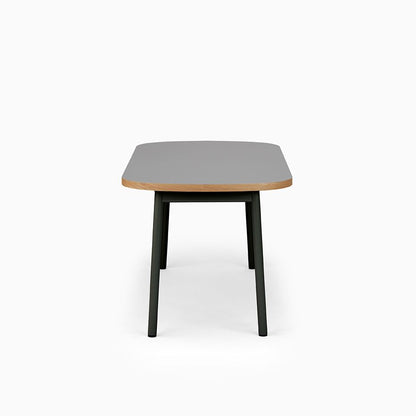 KUUM Table Oval  W1600 × D800 - メラミングレー / クーム テーブル