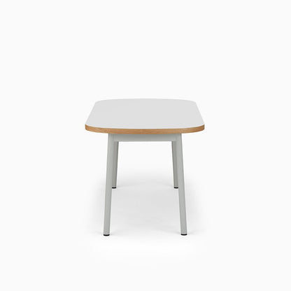 KUUM Table Oval  W1600 × D800 - メラミンホワイト / クーム テーブル