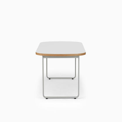 KUUM Table Oval  W1600 × D800 - メラミンホワイト / クーム テーブル