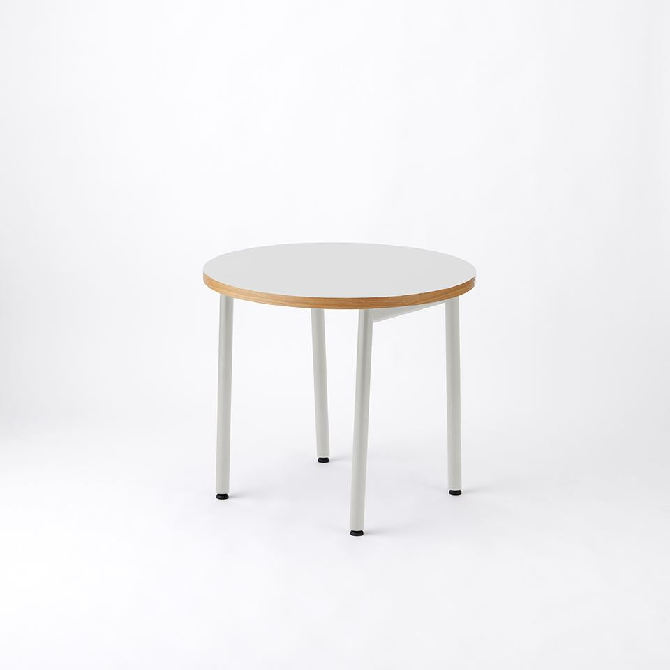 KUUM Table Φ850 - メラミンホワイト/ クーム テーブル