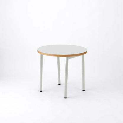KUUM Table Φ850 - メラミンホワイト/ クーム テーブル