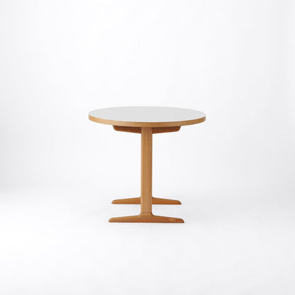 KUUM Table Φ850 - メラミンホワイト/ クーム テーブル