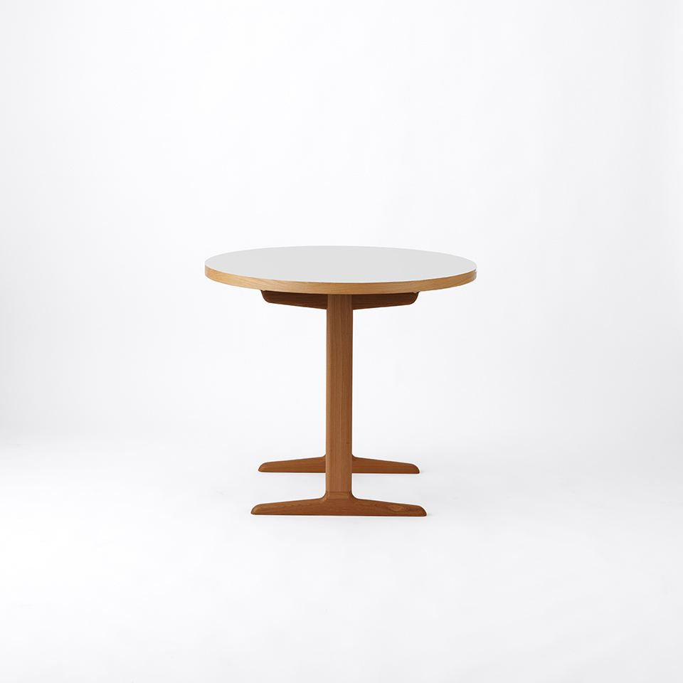 KUUM Table Φ850 - メラミンホワイト/ クーム テーブル