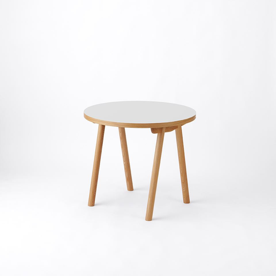 KUUM Table Φ850 - メラミンホワイト/ クーム テーブル