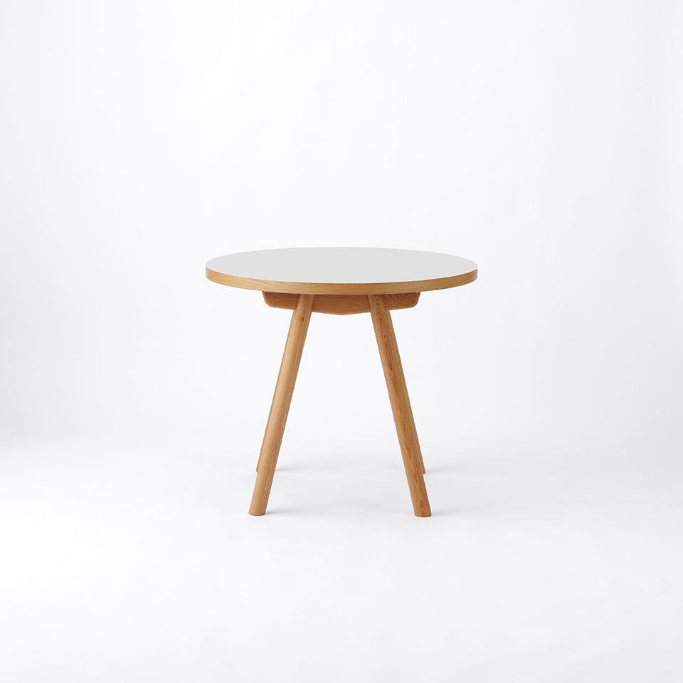 KUUM Table Φ850 - メラミンホワイト/ クーム テーブル