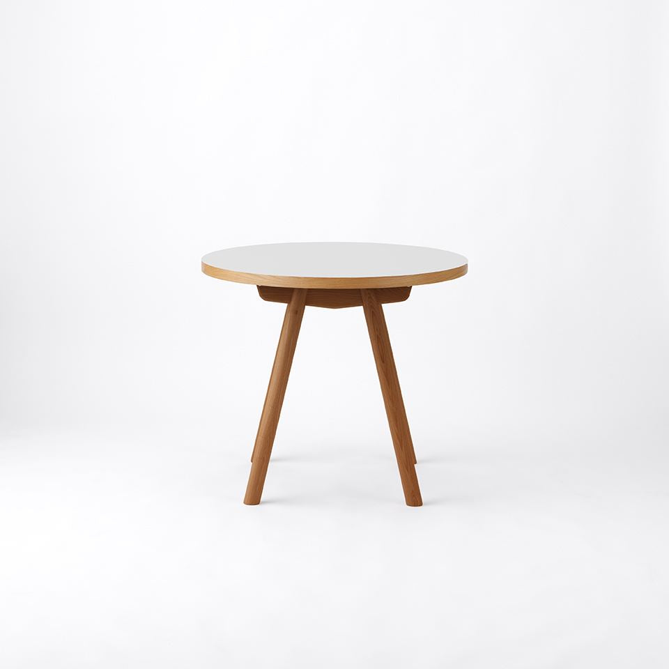 KUUM Table Φ850 - メラミンホワイト/ クーム テーブル