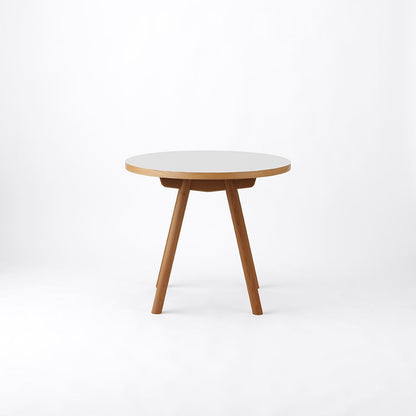 KUUM Table Φ850 - メラミンホワイト/ クーム テーブル