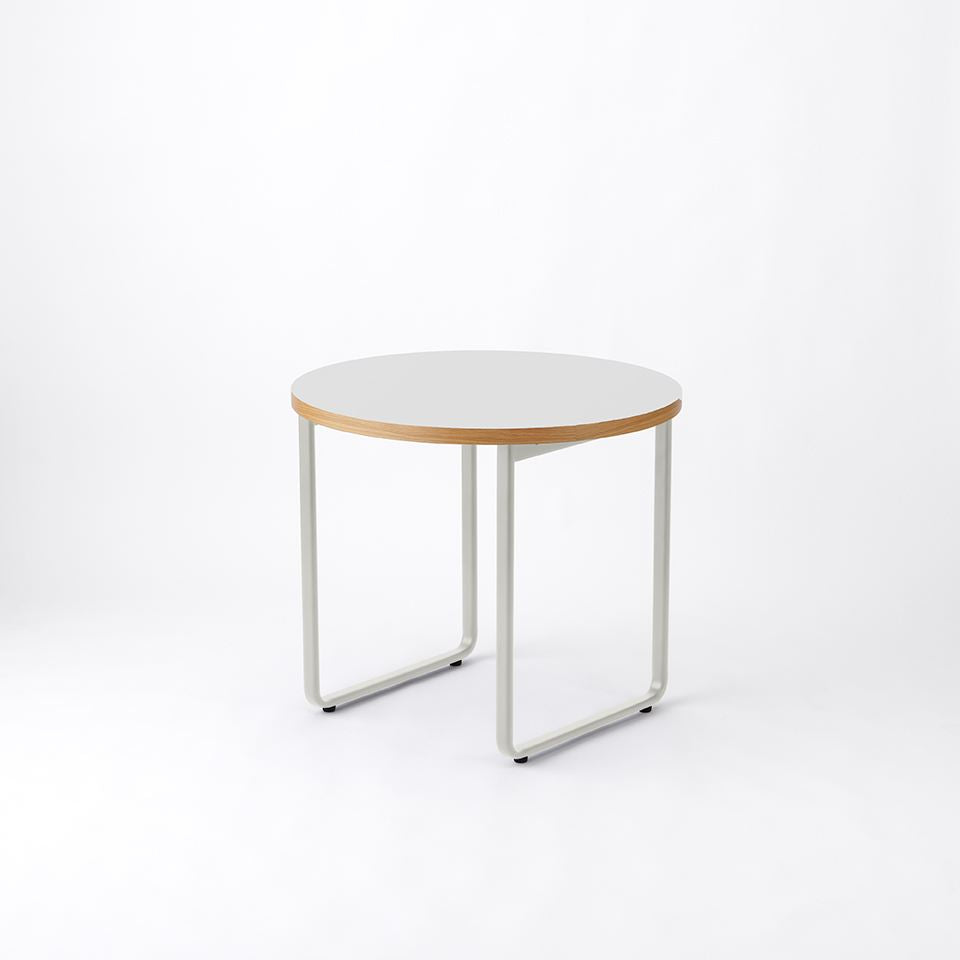 KUUM Table Φ850 - メラミンホワイト/ クーム テーブル