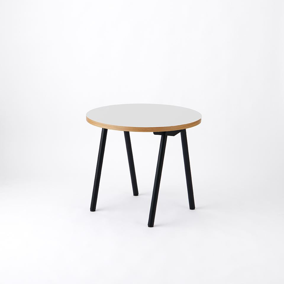 KUUM Table Φ850 - メラミンホワイト/ クーム テーブル